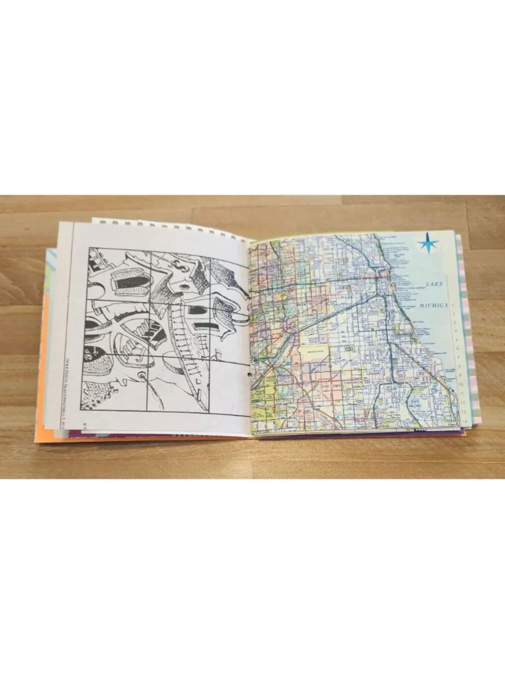 Colorful Floral Junk Journal Handmade 96 pages